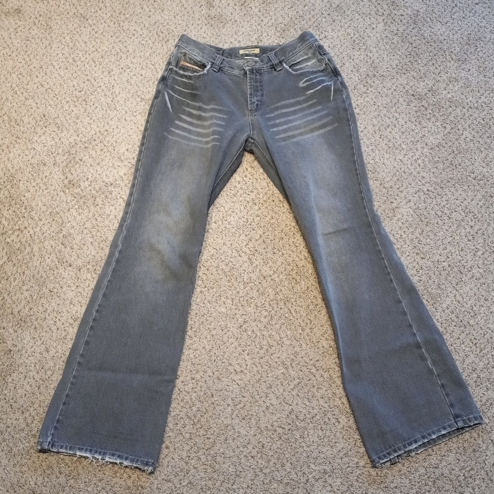 SEE CHLOE paris jeans, distressed, size 30, $498.00